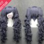 Fast Shipping Black Butler Ciel Phantomhive female version Cosplay Costume And Wig