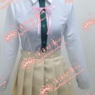 Danganronpa Chiaki Nanami Cosplay Costume (Include:skirt,shirt,bow tie)