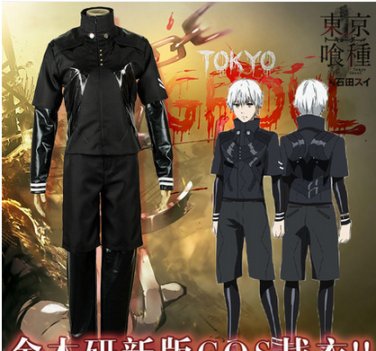 Tokyo Ghoul 2 Kaneki Ken Cosplay Costume