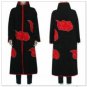 Naruto Akatsuki cloak  Zetsu  Cosplay Costume (include cloak,headband and rings)