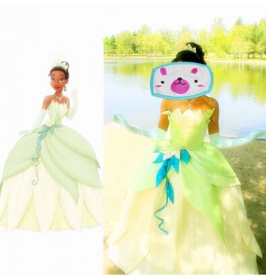 Custom Made The Princess and the Frog Tiana Princess Dress