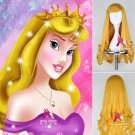 Sleeping Beauty Aurora Princess cosplay wig