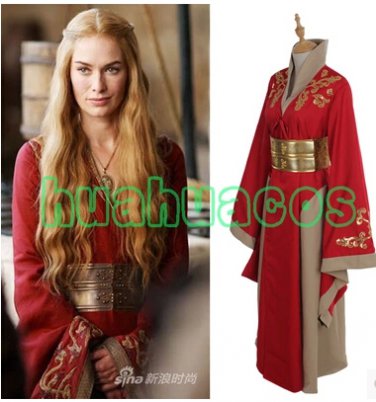 Custom made Game of Thrones Cersei Lannister Cosplay costume