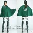 Custom made A Set Of Attack on Titan Mikasa Ackerman Cosplay Costume