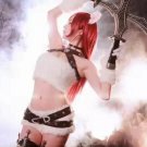 Custom made League of Legends Katarina Cosplay Costume (white)