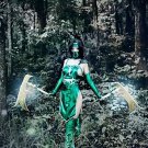 Custom made League of Legends The Fist of Shadow Akali Cosplay Costume