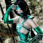 Custom made League of Legends The Fist of Shadow Akali Cosplay Costume