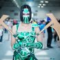 Custom made League of Legends The Fist of Shadow Akali Cosplay Costume