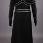 Sword Art Online Kirigaya Kazuto/Kirito Cosplay Costume