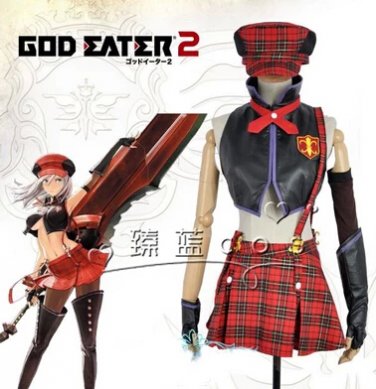 Custom Made God Eater Alisa Cosplay Costume