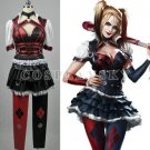 Custom Made  Batman Arkham Harley Quinn Cosplay Costume