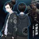 Overwatch ass, Shimada Hanzo coat, Old-stytle sweater, Game animation T-shirt