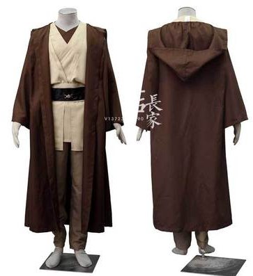 Star Wars Obi- Wan Kenobi Cosplay Costume