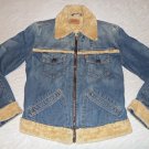Levis Womens Fur Lined Denim Jacket Size L