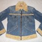 Levis Womens Fur Lined Denim Jacket Size L