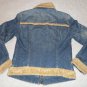 Levis Womens Fur Lined Denim Jacket Size L