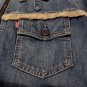 Levis Womens Fur Lined Denim Jacket Size L