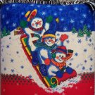 handbagbargains: Sledding Snowman Winter Bucket Hangbag Purse