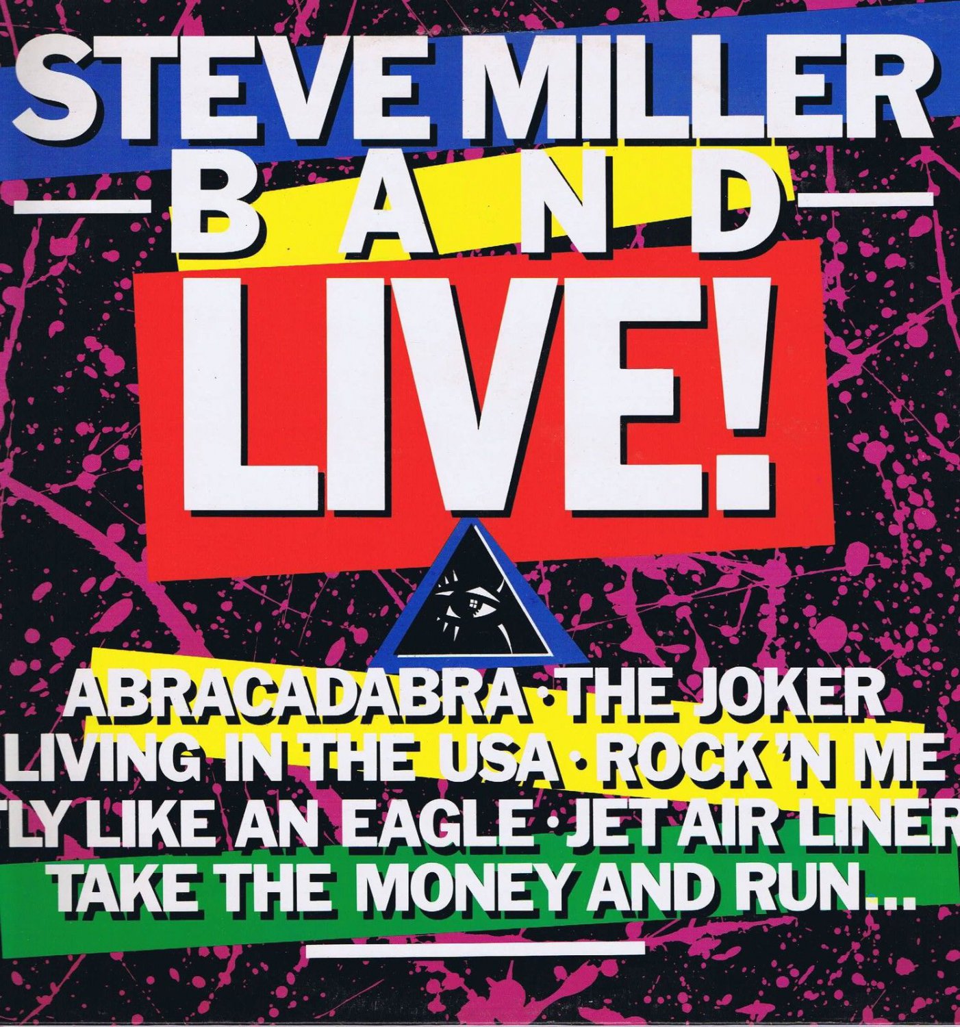 Абракадабра песня стив миллер. Steve Miller Band "Live!". Steve Miller Band wide River. Steve Miller Band - Abracadabra. "The Joker" Стив Миллер бэнд альбом.