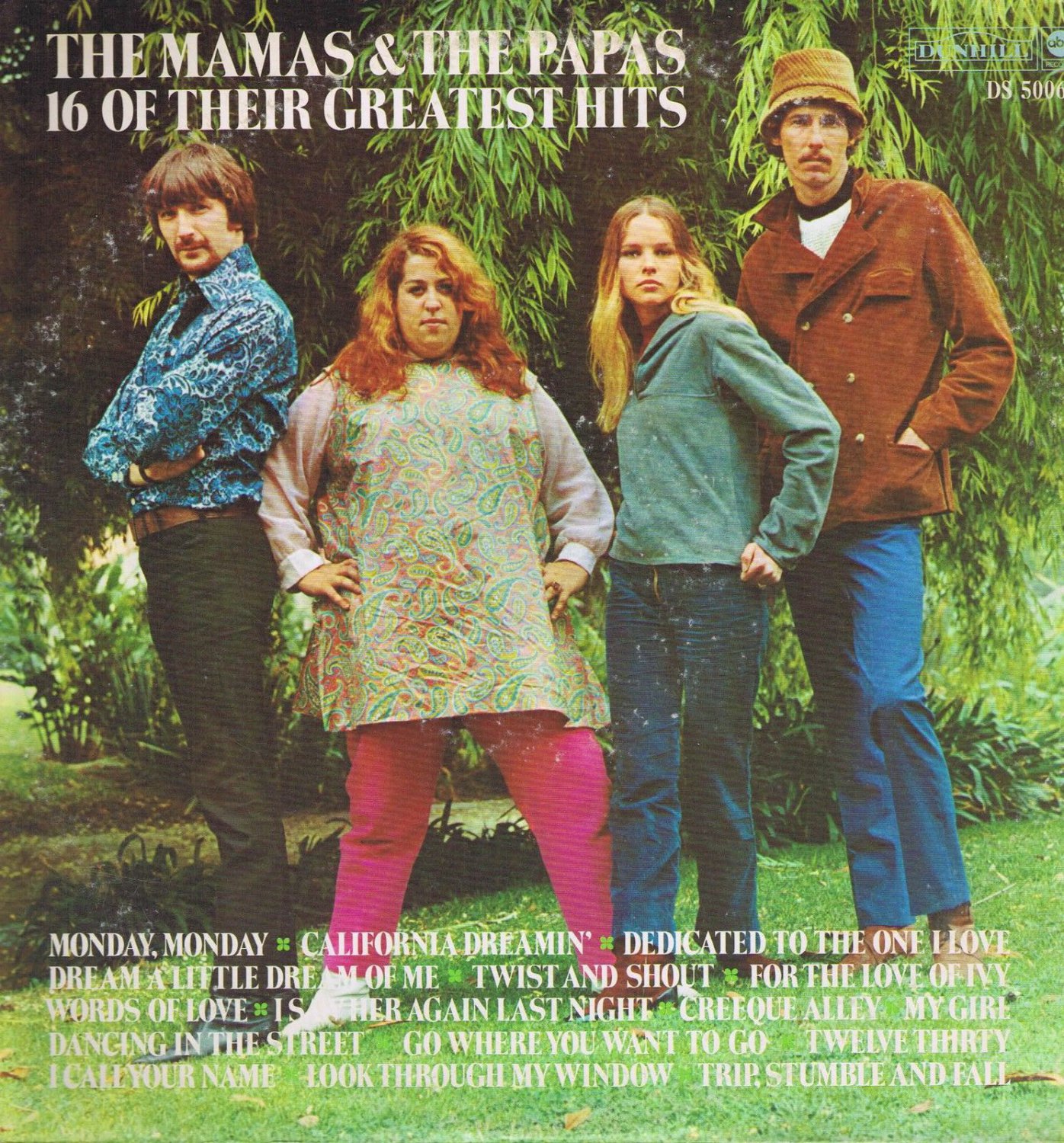 The Mamas And The Papas 16 Of Their Greatest Hits Lp