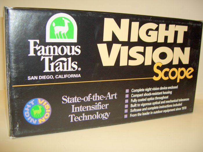 Famous Trails Night Vision Scope FT300 "Ariel" 2.2x Image Magnification