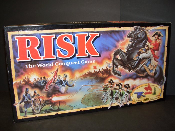 RISK World Conquest Game Parker Bros 1993