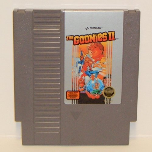 Goonies II ~ Original 8-bit Nintendo NES Game Cartridge