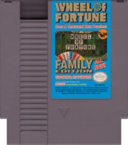 Wheel of Fortune Family Edition	~ Original 8-bit Nintendo NES Game Cartridge