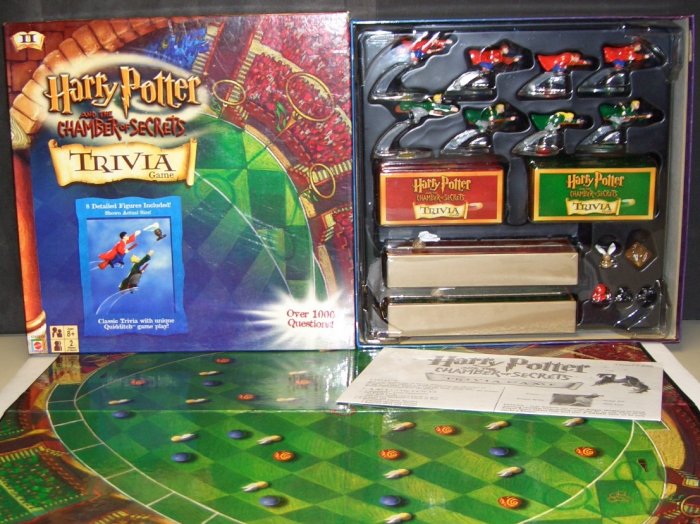 Harry Potter And The Chamber Of Secrets Trivia Game 2002