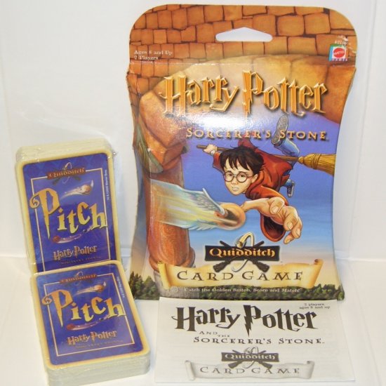 Harry Potter and the Sorcerer's Stone Quidditch card game