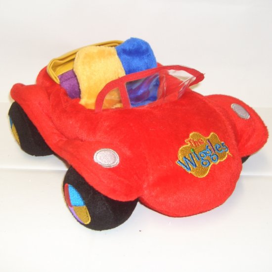 The Wiggles Plush Big Red Car Collectible Rare