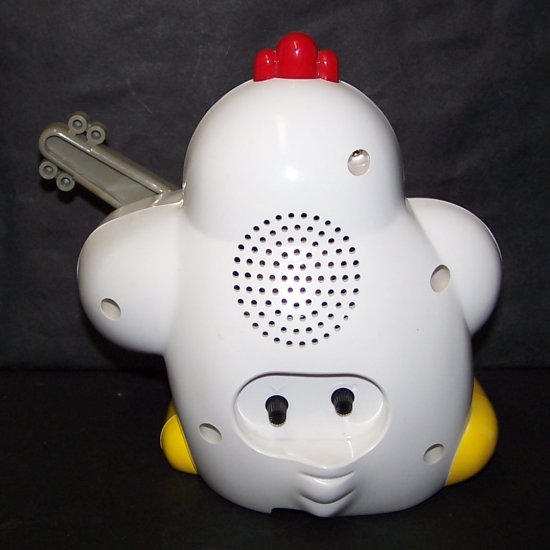 Vintage Rock N Roll Rhythm Chicken Clock Japan Speakup Alarm Clock