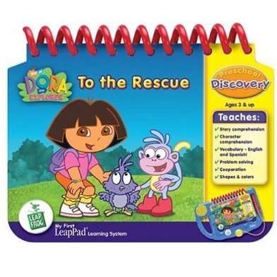 LeapFrog My First LeapPad Educational Book: Dora The Explorer To the Rescue