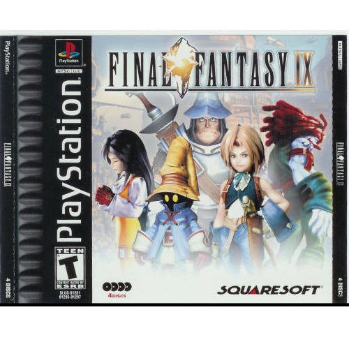 Final Fantasy IX by Squaresoft playstation game