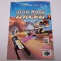 Star Wars Racers Episode 1 Original Instruction Manual for Nintendo N64