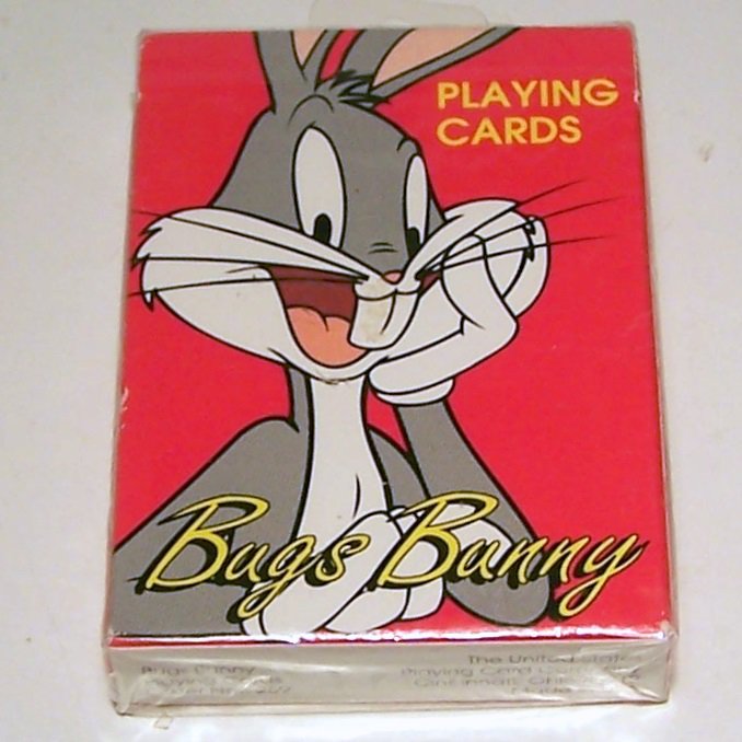 bunny playing cards