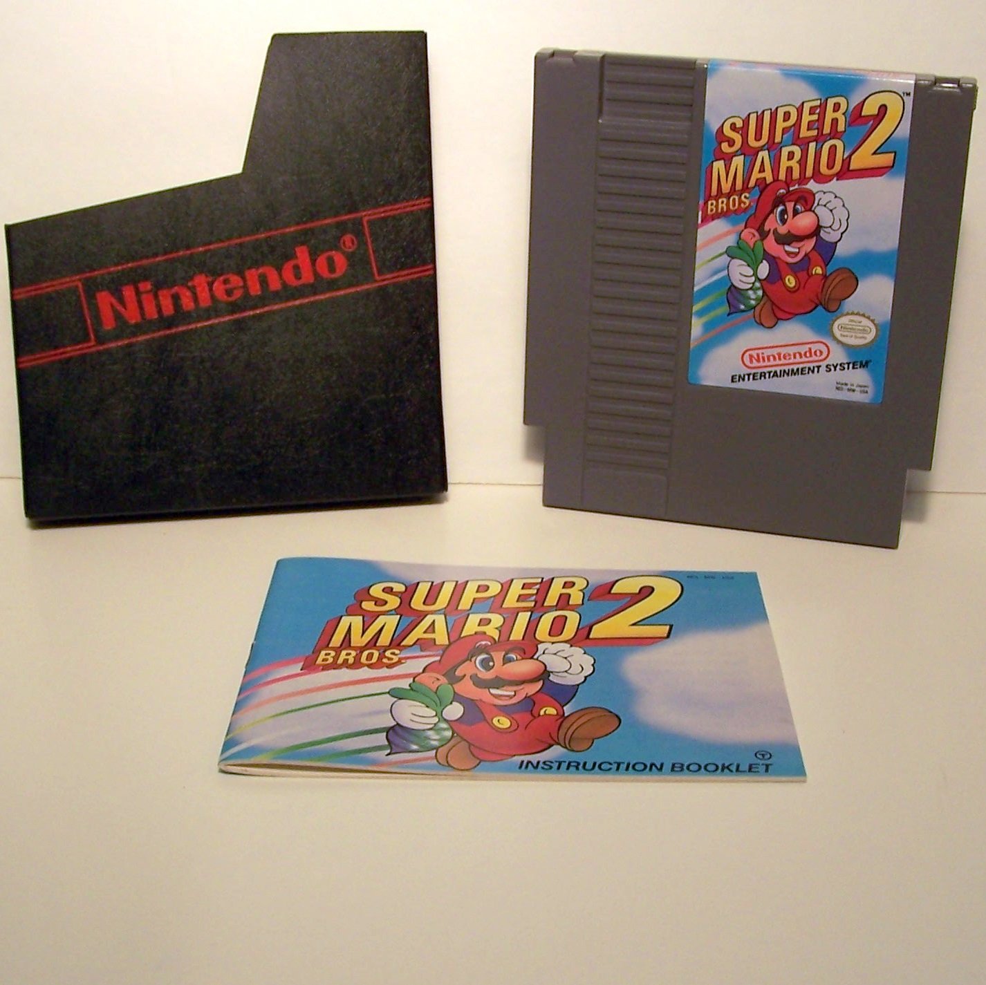 SUPER MARIO BROS. 2 ~ Original 8-bit Nintendo NES Game Cartridge with ...