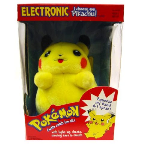 pikachu i choose you plush