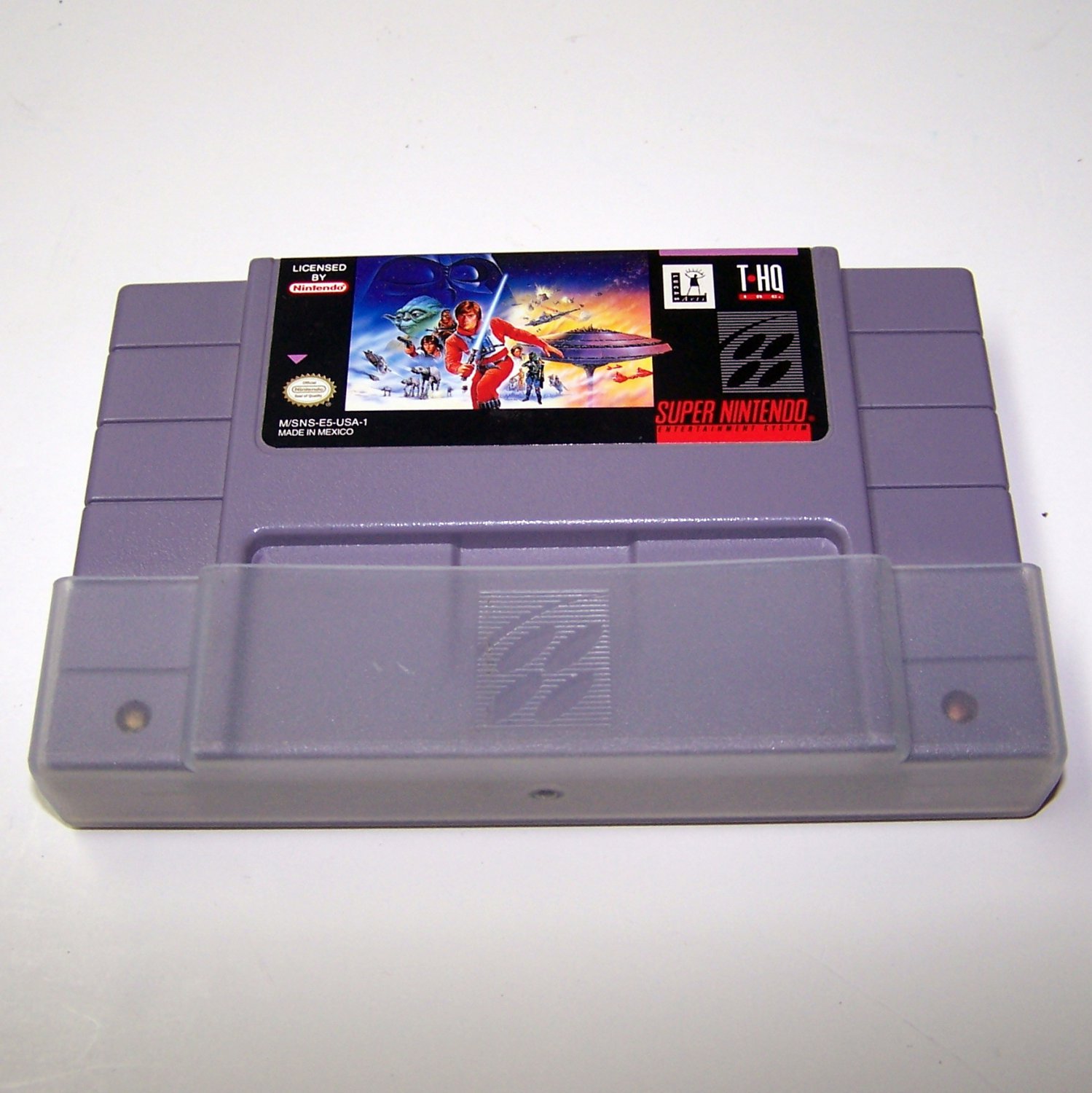 Super Star Wars The Empire Strikes Back Super Nintendo Game Cartridge