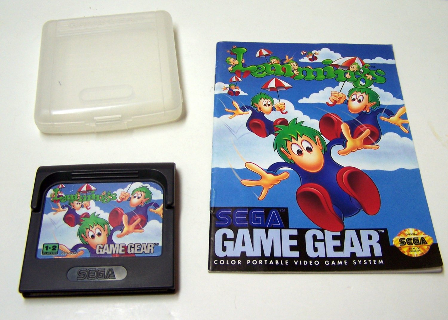 LEMMINGS Game Gear Sega 2194 gg