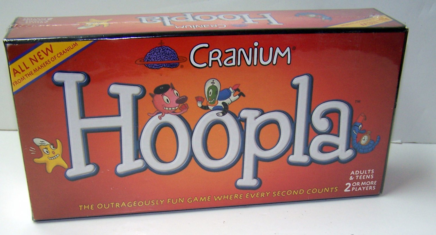 Cranium Hoopla The Outrageously Fun Game Where Every Second Counts