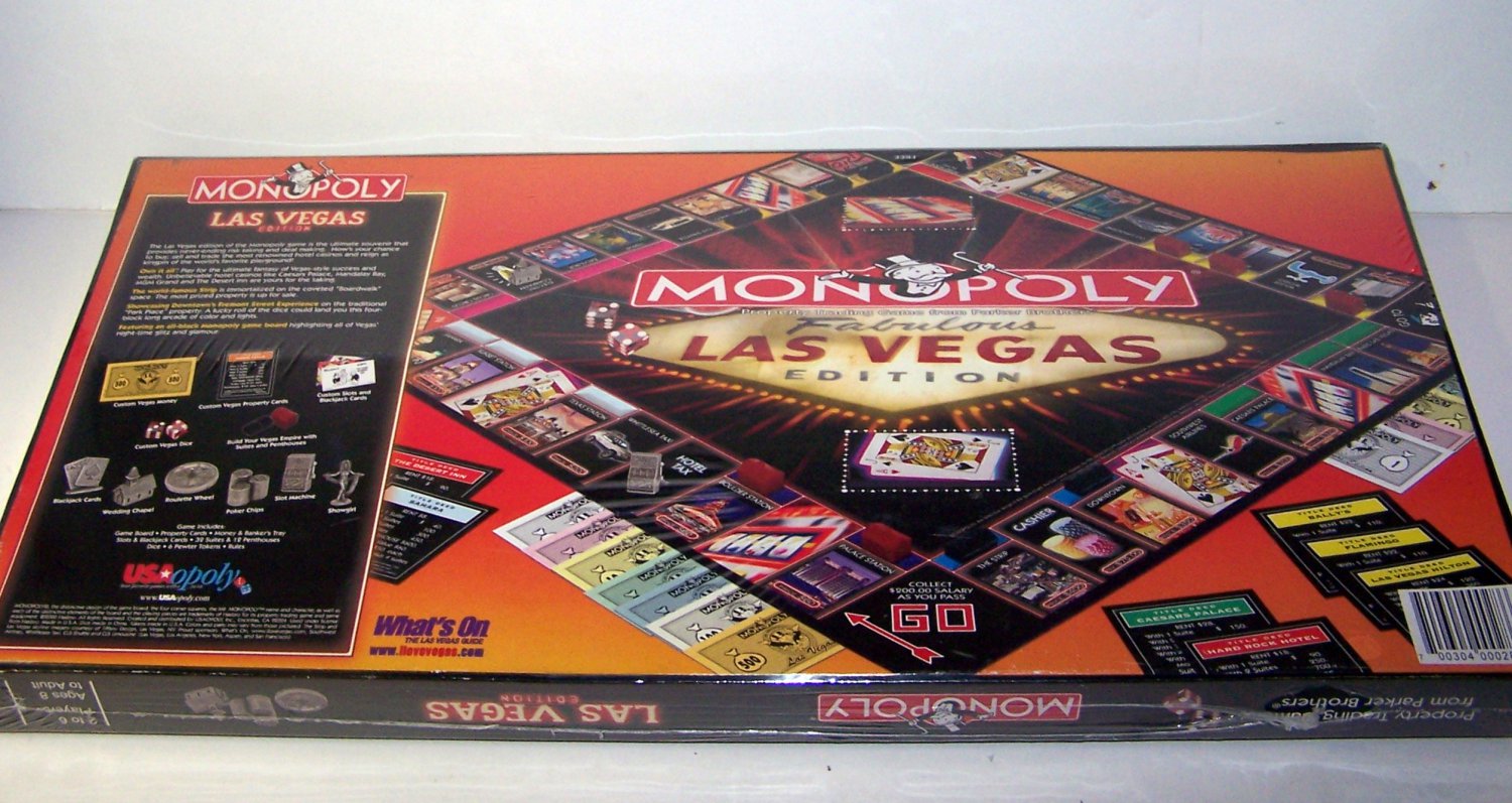 Las Vegas Edition Monopoly Collector's Edition