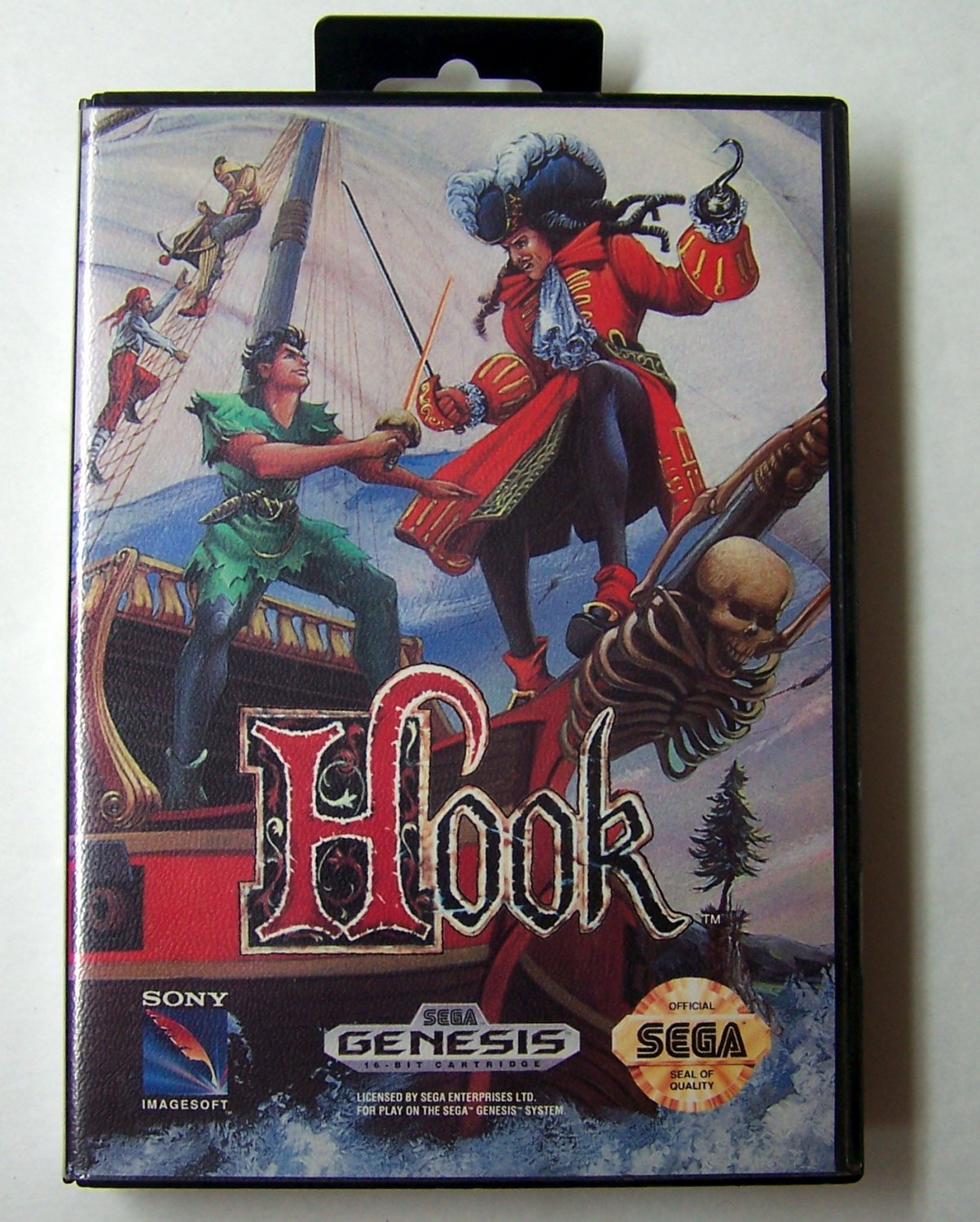 Hook Sega Genesis Game COMPLETE