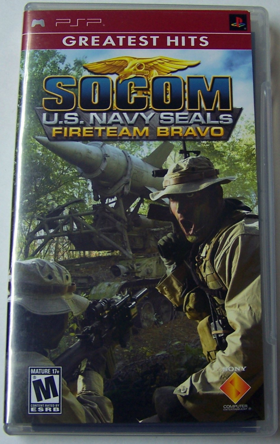 Socom: Fireteam Bravo -Sony PSP - Game