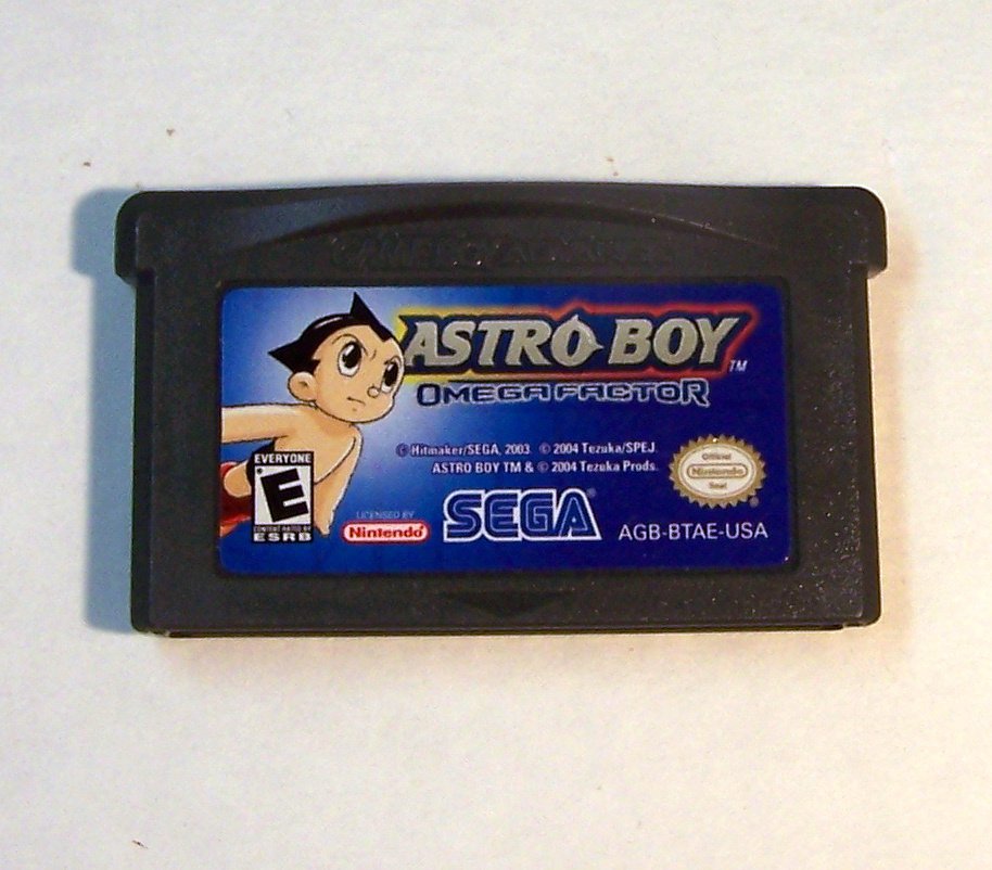 Astro boy omega factor nintendo game boy advance