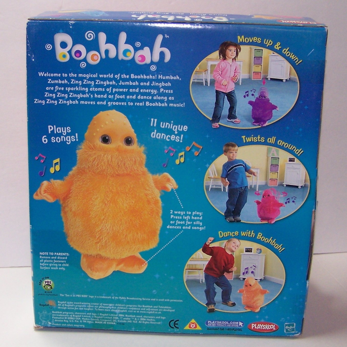 Boohbah Dancing Zing Zingbah (Orange)