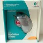 Logitech USB TrackMan Track Ball Wired Mouse with scroll Wheel