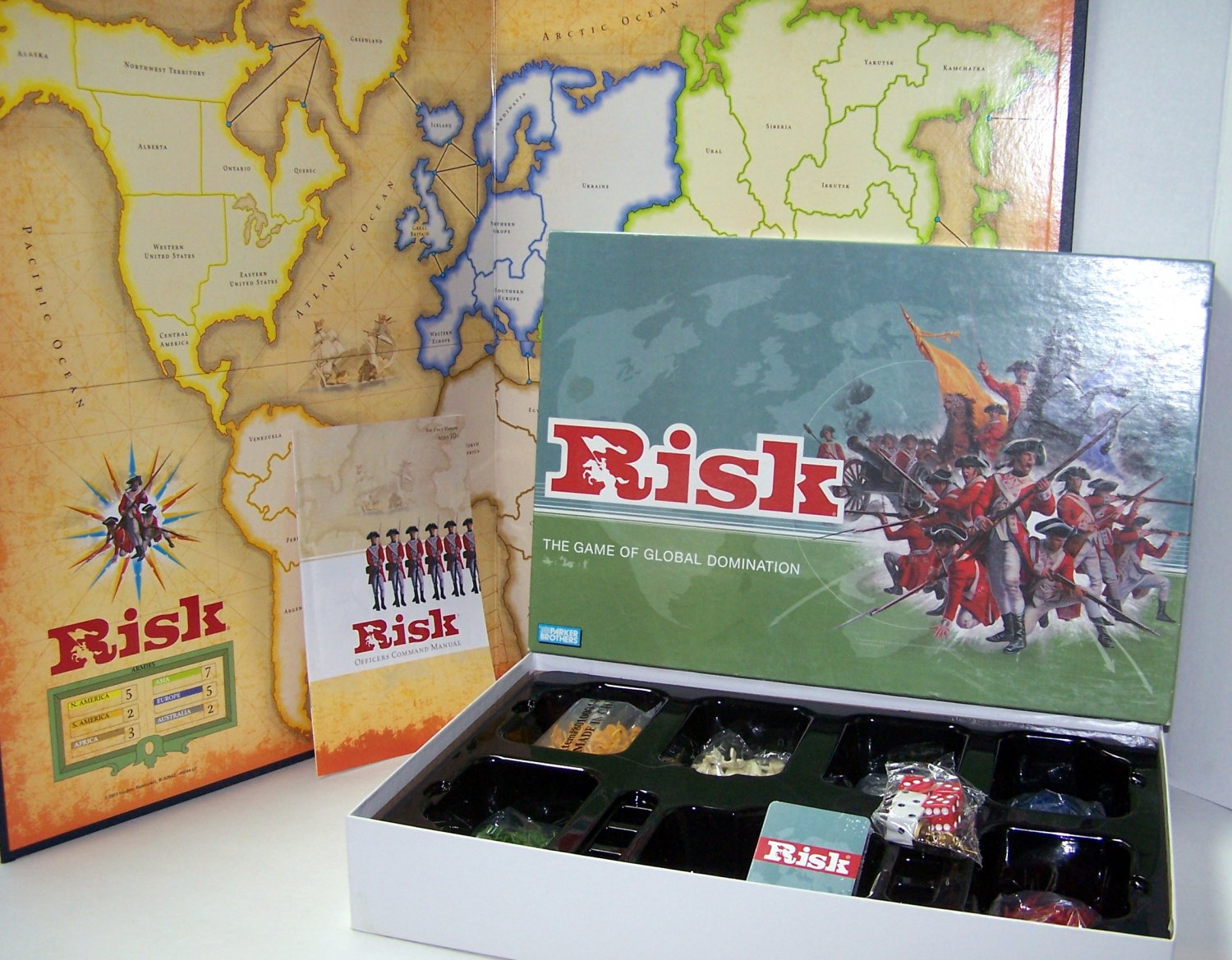 Risk The game of Global domination by Hasbro Games 2003