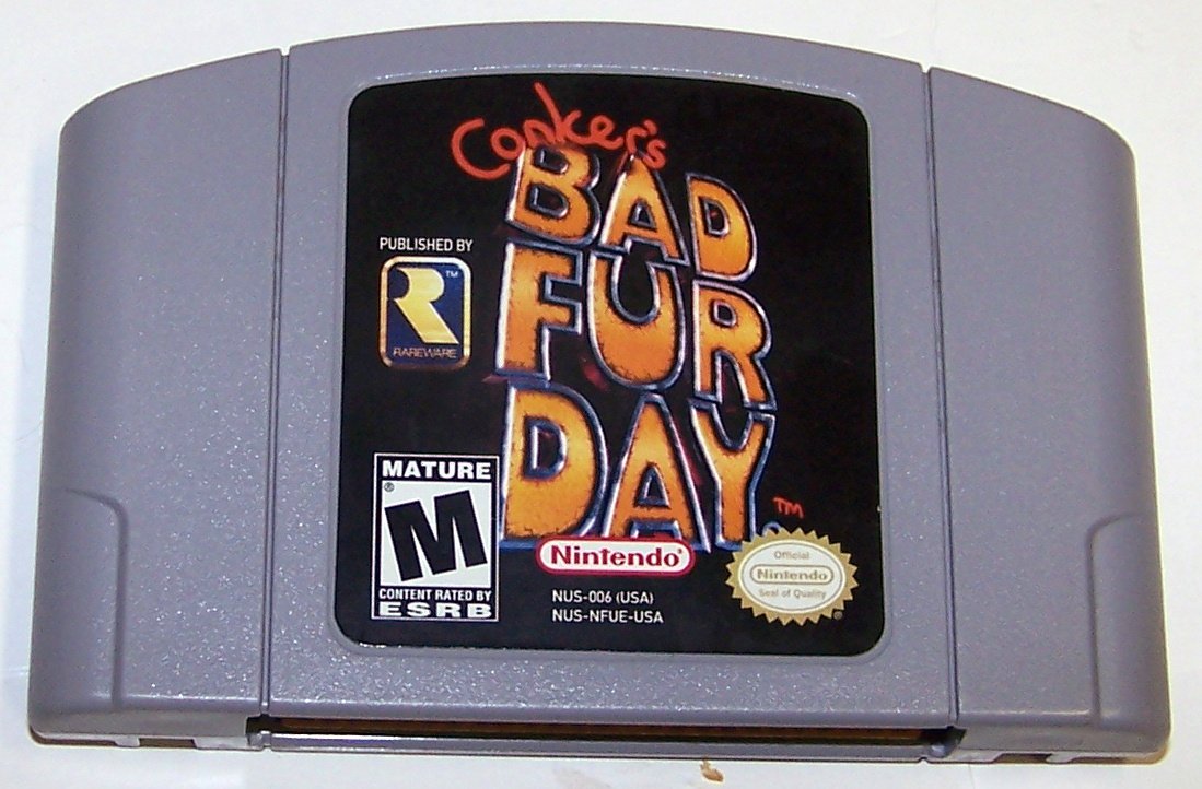 Conker's Bad Fur Day N64 Nintendo 64 Game