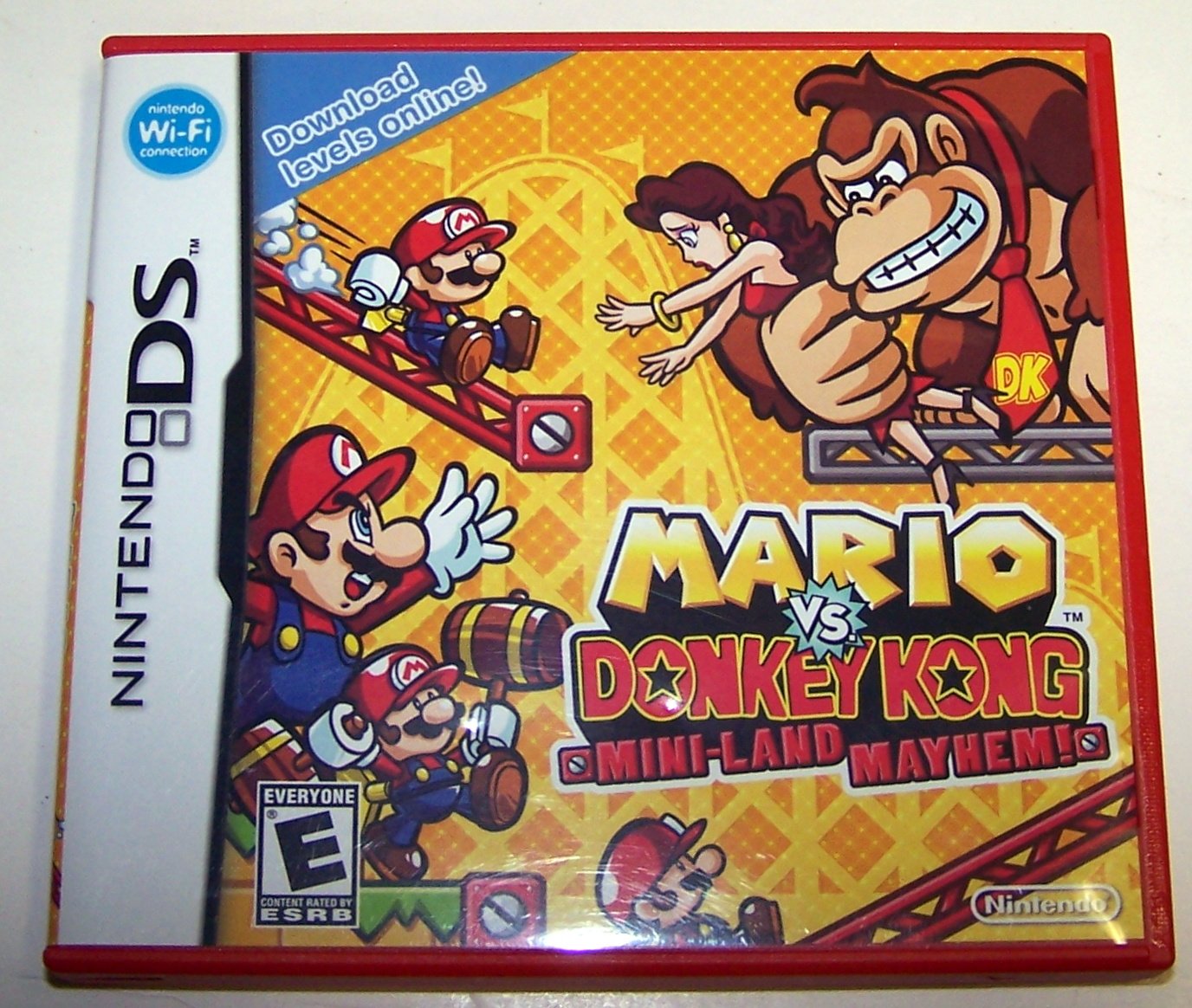 Mario vs. Donkey Kong Mini-Land Mayhem! Nintendo DS cartridge